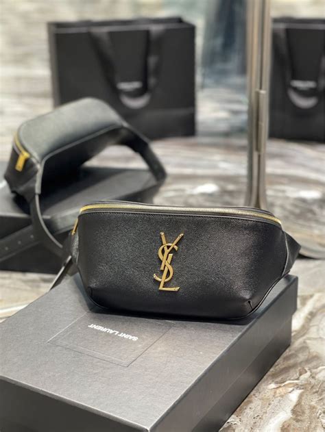 ysl cassandre belt bag.